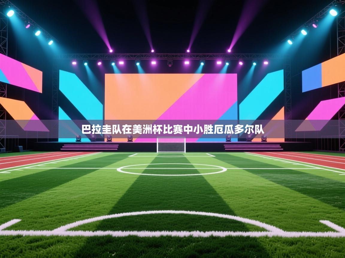 巴拉圭队在美洲杯比赛中小胜厄瓜多尔队  第1张